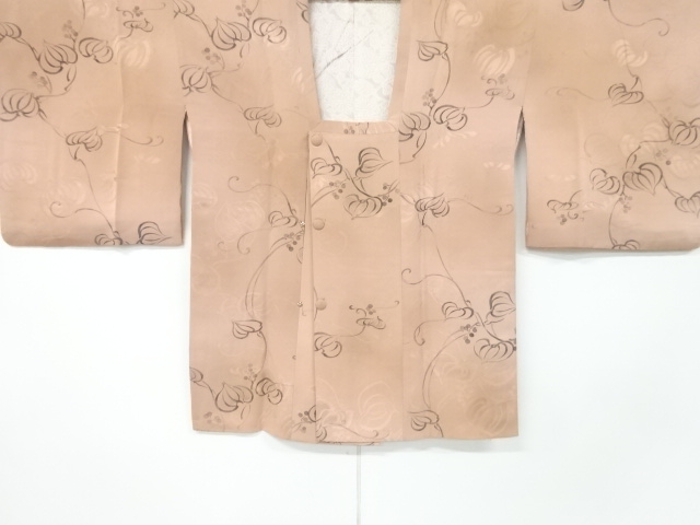 蔦の葉模様暈し道行コート